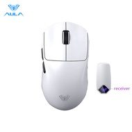 AULA SC800 Gaming Mouse Dual-mode Connect USB-C/2.4G Lightweight 37g PAW3395 250mAh Battery Wireless