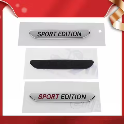 3D Car Styling SPORT EDITION car Fender trunk Rear Decal Emblem Badge Sticker For A B C E S M V G R 