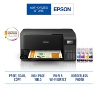 Epson EcoTank L3550 Wireless AIO Inkjet Printer | A4, Print Scan Copy, WiFi/WiFi Direct with all Dye