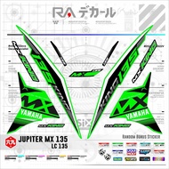 Sticker YAMAHA MX 135 NEW/ STICKER YAMAHA JUPITER MX 135/EXCITER /LC135