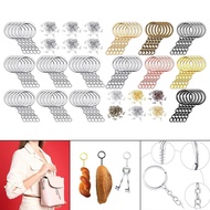 [mojotorw7] Key Chain Rings, 350 PCS Key Rings with Chain DIY Key Chain Rings for Crafts,