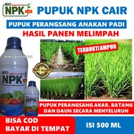 (PUPUK PADI) PUPUK MEMPERBANYAK ANAKAN PADI BIAR SUBUR HASIL PANEN MELIMPAH BIO ISTIQOMAH GROW NPK CAIR Anakan Padi Biar Banyak isi 500 ML Pupuk Penyubur Daun Akar Batang Dan Buah Padi di Sawah - Pupuk Untuk Memperbanyak Anakan Padi Paling Bagus