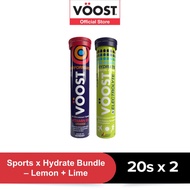 [Sports Hydrate Bundle] 2 x 20 Tabs Voost Performance X Hydrate Lemon+Lime Supplement