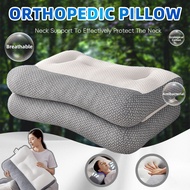 Traction Memory Foam Pillow, Cervical Vertebra Repair Pillow, Ergonomic Contour Neck Support Comfort