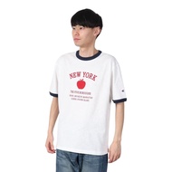 CHAMPION S/S RINGER T-SHIRT เสื้อยืดทีเชิ๊ตผู้ชาย