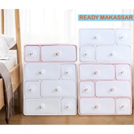 LOLITA STORAGE UNDERWAEAR STORAGE CD/ Bra Socks/ 2-Tier Multipurpose Drawer/ with Dividers