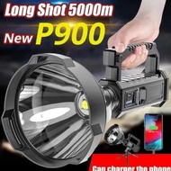Senter sorotw591 Super Bright 90000 Lumens Big lamp LEED XHP50 USB CHARGER