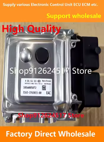 ECU 0261S11523 3163-3763015-00 10SW005072 ME17.9.71 Electronic Control Unit ECM For Lada AvtoVaz Pat