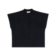 Hiptrack™ แท้งค์ ท็อป เสื้อทรงโอเวอร์ไซส์ แขนตัด ชายเสื้อสั้น