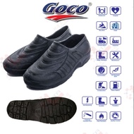 GOCO 910 SAFETY RUBBER SHOES / KASUT GETAH HITAM PENDEK