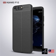 Huawei P10/P10 Plus/P10 Lite/P9 Plus/P9/P8 Lite Laychee Leather Grained Polycarbonate TPU Phone Casi