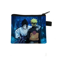 Naruto Series Wallet Zipper Money Bag Bank Card Coin Paper Currency Storage Bag Children's Wallet