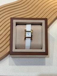 門市現貨Hermes H hour 25 mm 白金手錶
