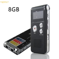 NFPH&gt; Professional Voice Activated Digital Voice Recorder Portable Audio Recorder Noise Reduction Recording Dictaphone WAV MP3 Player new