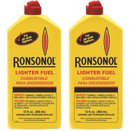 12 Ounces Ronsonol Lighter Fuel (Pack of 2) Ronson 12 Ounces Ronsonol Lighter Fuel (Pack of 2)