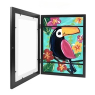 A4 Flip Album Kids Art Photo Frame Organizer / Kids Art Frame / Magnetic Picture Frame / Kids Art Di