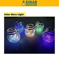 Solar Glass Light IP65 WW / RGB / Fairy Light
