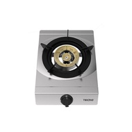Tecno TTC0318SV Table Top Gas Hob. 1 x Burner. Made For PUB or LPG Gas Supply. Stainless Steel.