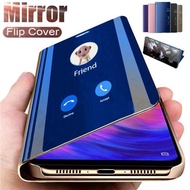 For Oppo R11S+ / R11S Plus,Luxury Clear View Smart Mirror Flip Stand Leather Protective Back Cover Casing Phone Case Casing Best Quality Available