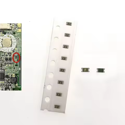 20pcs Replacement Game Motherboard Fuses F1 F2 For Gameboy GBA GBC GBP GBA SP Fuse Game Console Acce