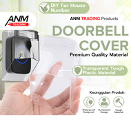 [ANM TRADING] Rain Cover Bel Rumah Tutup Pelindung Bel Rumah Transparan Outdoor Waterproof Cover