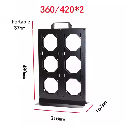 Custom 360/420 External Water Cooling Dock MOD For 120 X 6PCS / 140 X 6PCS For External water coolin