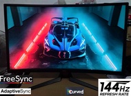 HKC 27" Curved 144hz Gaming LED Monitor, Freesync,Adaptive Sync, Flicker Free,HDMI, DP, PS4, PS5