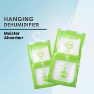 [1Bag] Hanging Drying Clothes Wardrobe Desiccant | Home Wardrobe Dehumidifier Dry Bag Moisture Absor