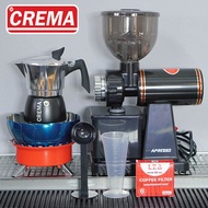ชุดเปิดร้านกาแฟโมก้าพอท แบรนด์ CREMA MOKA POT + แถมฟรีสูตรชงพร้อมเปิดร้านขนาด