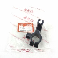 OSK Clutch Handle Mount Housing Part Kiri L/H Yamaha RXS - RXK - RX 100 Black OSK