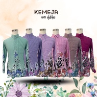 Kemeja Seri Dahlia IN 6 Colour BY MOFF2U I Kemeja Moden I Batik Malaysia