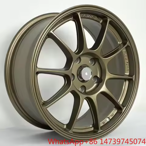 Car Wheel15-17 Inch 4/5 Hole 4x100 5x100 5x112 5x114.3 PCD ET40 Multi-Spoke Super Light Aluminium Al