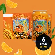 Lost Coast Tangerine Wheat Ale - Pack of 6 x 355ml Cans [Craft Beer]