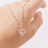 Smart diamond love necklace heart necklace (2J3) jka233