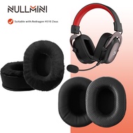 NullMini Replacement Earpads for Redragon H510 Zeus Headphones Thicken Leather Velvet Sleeve Earphon
