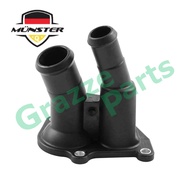 Münster Radiator Coolant Thermostat Housing 2S6G-9K478-BD (Top) for Ford Fiesta 1.4 1.5 1.6 Ecosport