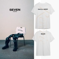 WHITE TSHIRT JUNGKOOK DAYS CLOTHES WEEK SEVEN MVa BTS JK 7 ALBUM BANGTAN STYLE ARMY KPOP BT21 OUTFIT