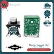 Diamine Inkvent Green Edition [50ml] Shimmer & Sheen Fountain Pen Ink