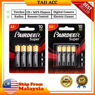 [ TAII ] Pairdeer - Super Alkaline - AAA Battery - LR03 - 1.5V /  AA Battery - LR6 - 1.5V