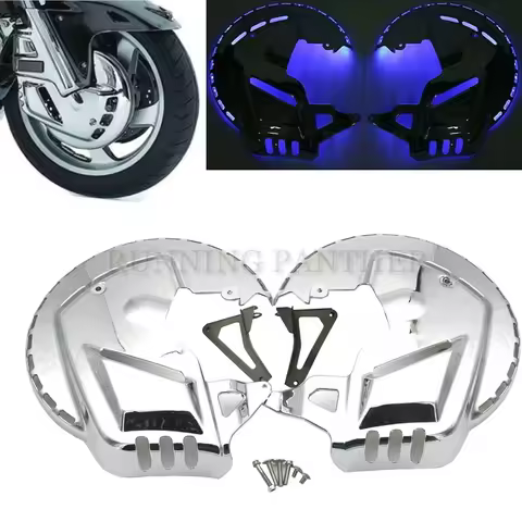 NEW Brake Disc Rotor Covers Red LED 2001-2014 For HONDA F6B 2013-2015 2014 For HONDA F6B 2013-2015 2