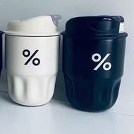 Japanese Blue Bottle Coffee Cup With Rust Steel Ceramic Coated Inner Liner Layer Sealed Insulated Cu