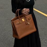 （極新！金棕金釦） Hermes Birkin HAC 32 金棕金 鉑金包