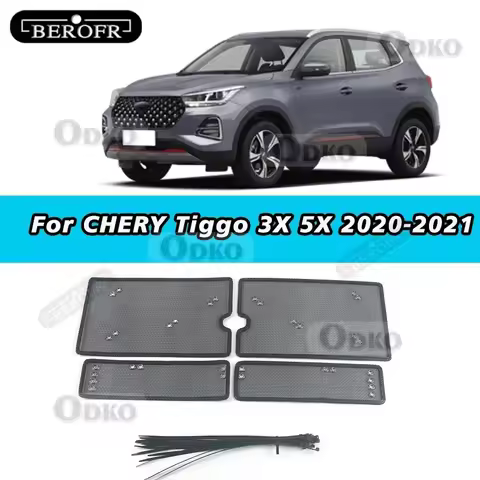 Car Insect Proof Net For CHERY Tiggo 2 4 3X 5X 2021-2025 Water Tank Cover Racing Grid Protective Net