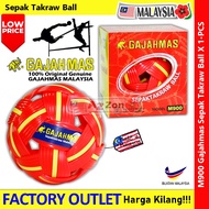GAJAH EMAS M900 Synthetic Sepaktakraw Ball M-900 Bola Sepak Takraw