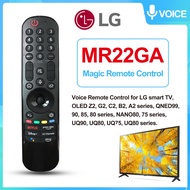LG AN MR22GA Voice Remote Control for LG smart TV, OLED Z2, G2, C2, B2, A2 series, QNED99, 90, 85, 8