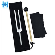 【hon02kandizi.my】Tuning Fork Musical Instrument Tuning Fork 417Hz with Silicone Hammer, for Nervous 