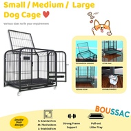 BOUSSAC Animal Cage Cat Cage Dog Cage Pets Cage Fence Dog Kennel Cat Crate Rabbit Cage Enclosure