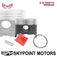 R8 PISTON KIT XRM110 0.50 D&B FOR MOTORCYCLE (9856-426)