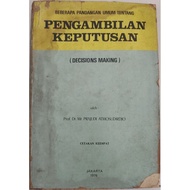 USED DECISION MAKING BOOK Original