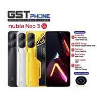ZTE Nubia Neo 3 5G (8GB+12GB Extended Ram+256GB Rom) (Original Malaysia Set) With Premium Gift